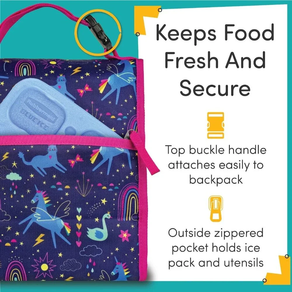 Lone Cone Unicorn Dreams Lunchbag NEW WITH TAGS